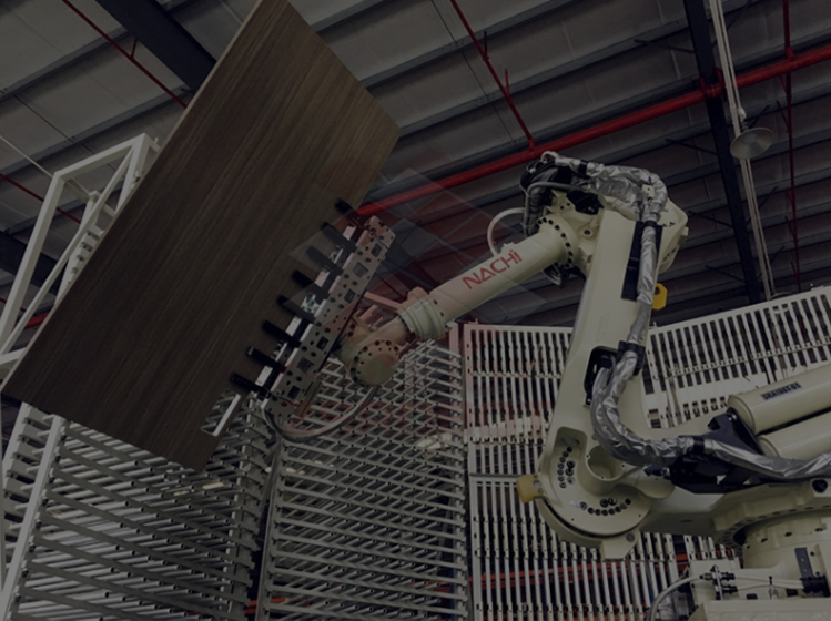 Smart furniture robot automated production line